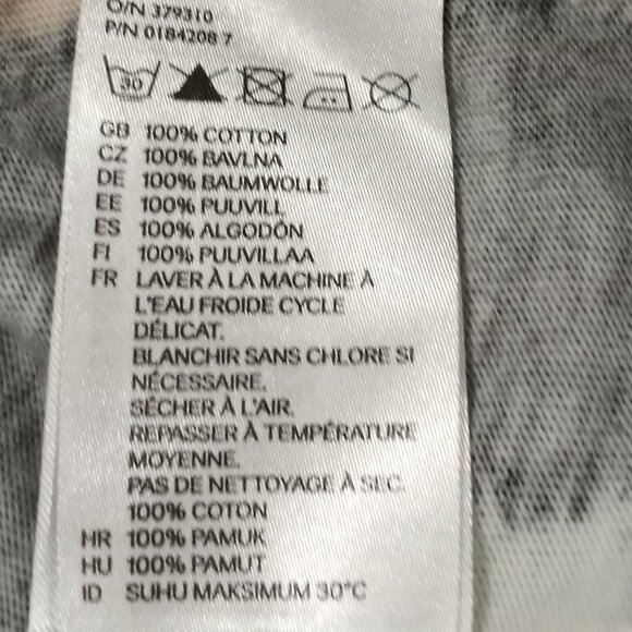 H&M PINK|BLUE|PALE BLUE PEPLUM STYLE SHORT SLEEVE TOP WOMEN SIZE US 6 - Picture 2 of 10